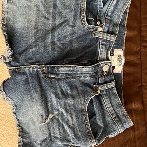 Pink Denim Jean shorts